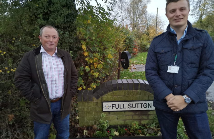 Cllr Leo Hammond and Cllr Paul West