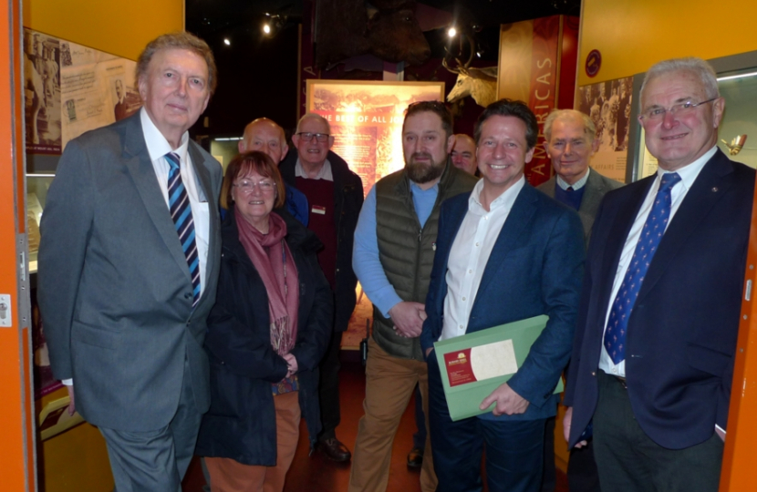 Sir Greg Knight, Cllr Kay West and Nigel Huddleston MP